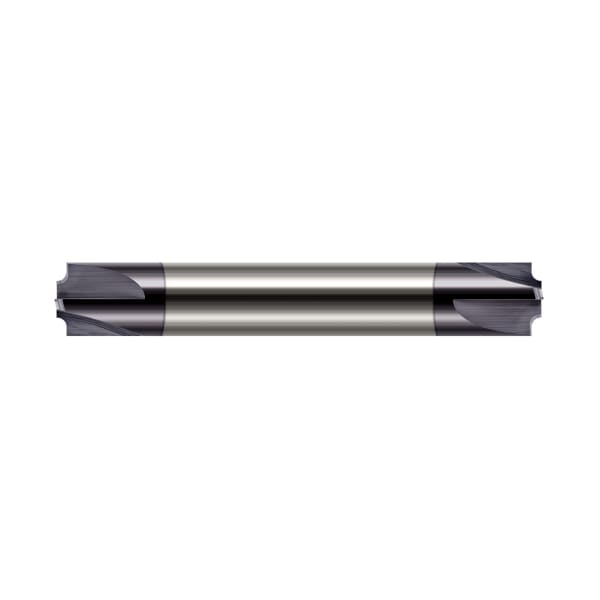 Corner Rounding End Mill - 4 Flute - Flared